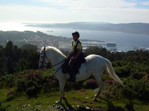 Paseo a cabalo polo Monte Pituco (fotos, Tere Ponce).