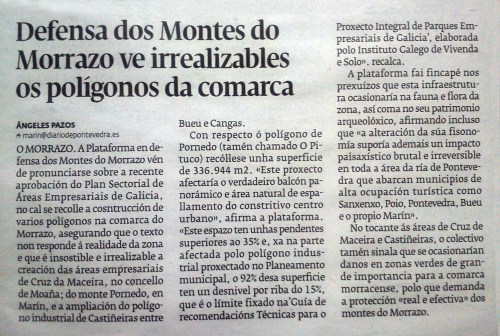 Diario, 6 de maio de 2014.