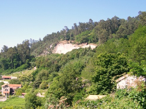 Obra realizada para solucionar desprendementos no Corredor do Morrazo.