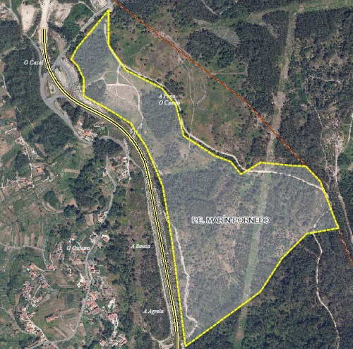 Plan Empresarial Marín-Pornedo que contempla o Plan Sectorial de Ordenación de Áreas Empresariais.