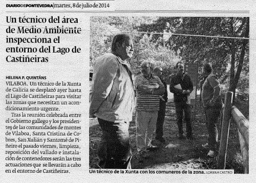 Diario, 8 de xullo de 2014.