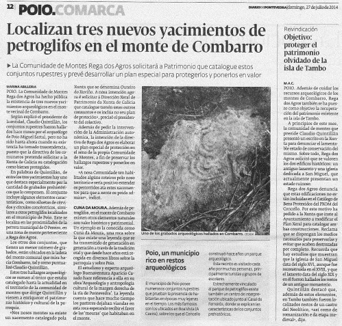 Diario, 27 de xullo de 2014.