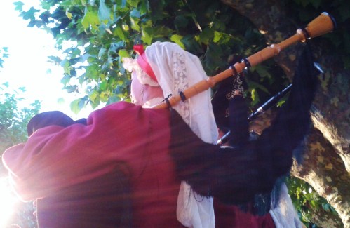 Grupo de Gaitas Airiños de San Xulián, no 25º aniversario.