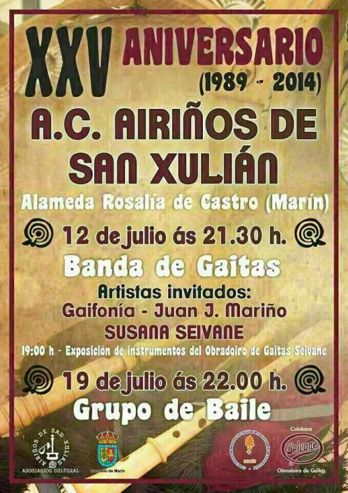 Festival 25º aniversario de Airiños de San Xulián.