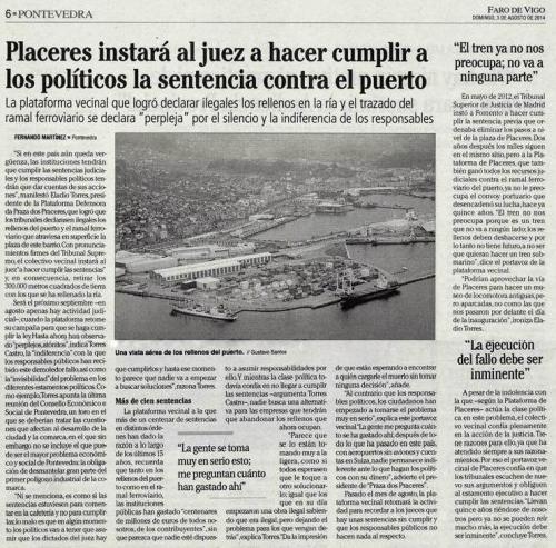 Faro, 3 de agosto de 2014.