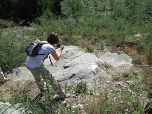 Petroglifos de Regato dos Buratos (foto, Alex Negreira).
