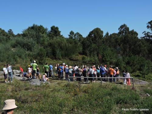 Na Pedra do Fundamento (foto, Paulo Troitiño).