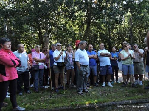 Na fonte da Prata (foto, Paulo Troitiño).
