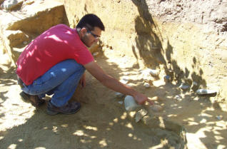Eduardo Méndez, arqueólogo do IEM.