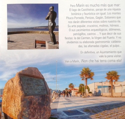 Folleto turístico 2014 do Concello de Marín.