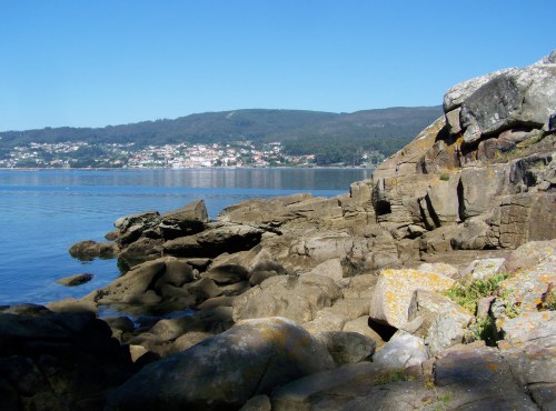 Vista de Poio dende Tambo.