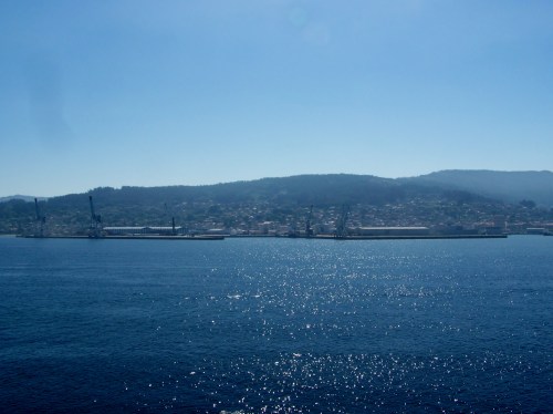 Vista de Marín dende Tambo.