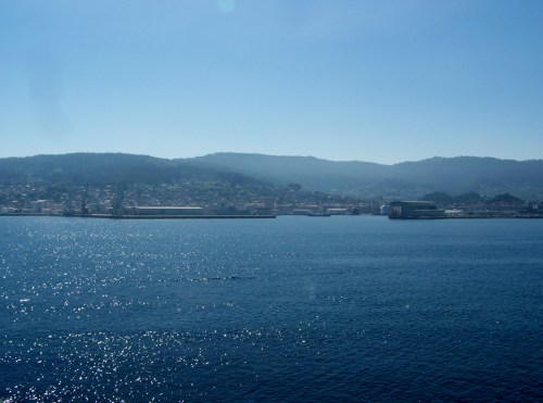 Vista de Marín dende Tambo.