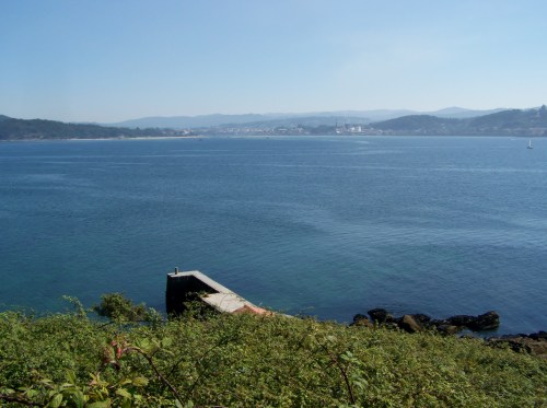 Vista de Pontevedra dende Tambo.