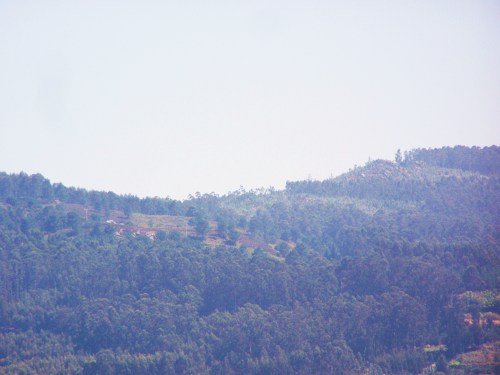 Vista do Monte Pituco dende Tambo.