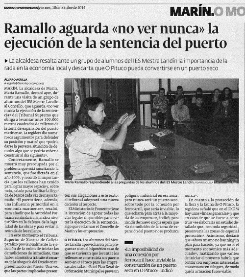 Diario, 10 de outubro de 2012.