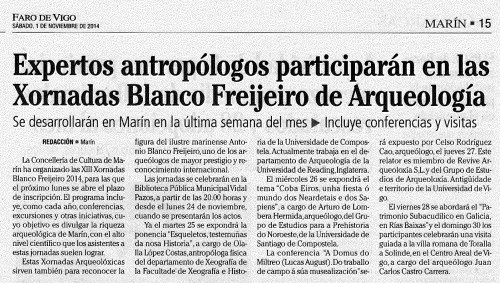 Faro, 1 de novembro de 2014.