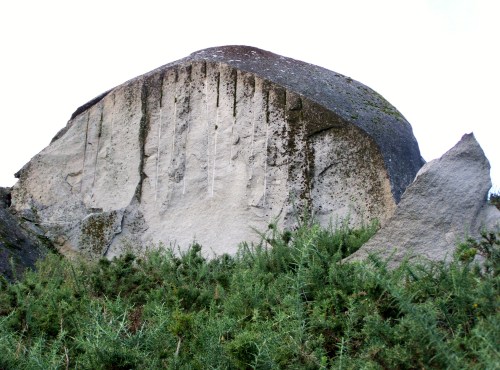 Andaina pola Serra da Fracha contra a A-57.
