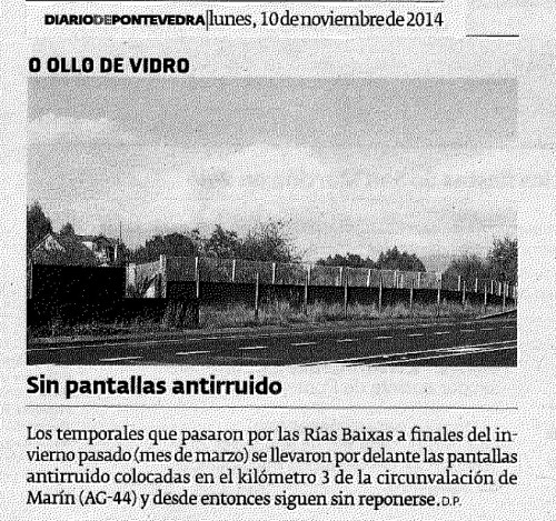 Diario, 10 de novembro 2014.
