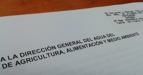 Alegacións ao proxecto de Acuaes