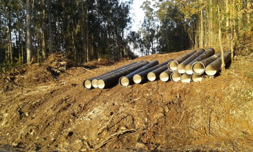 Obras de Acuaes en Lourizán.