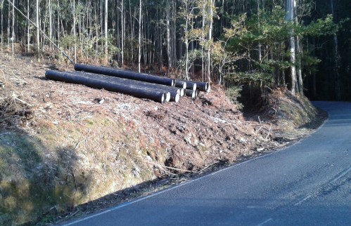 Obras de Acuaes en Lourizán.