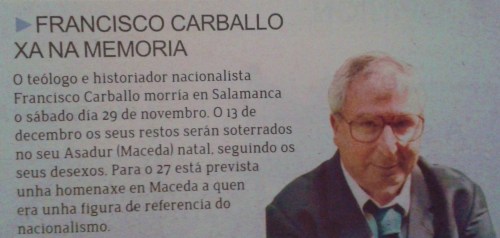 Sermos Galiza, decembro 2014.