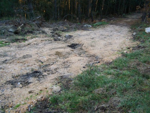 Pista paralela ao Pituco.