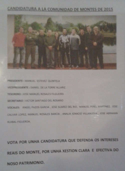 Candidatura de Manuel Estévez
