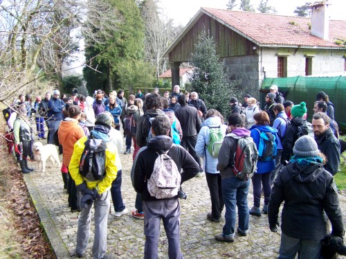 Andaina por Castiñeiras con Plataforma Montes do Morrazo.