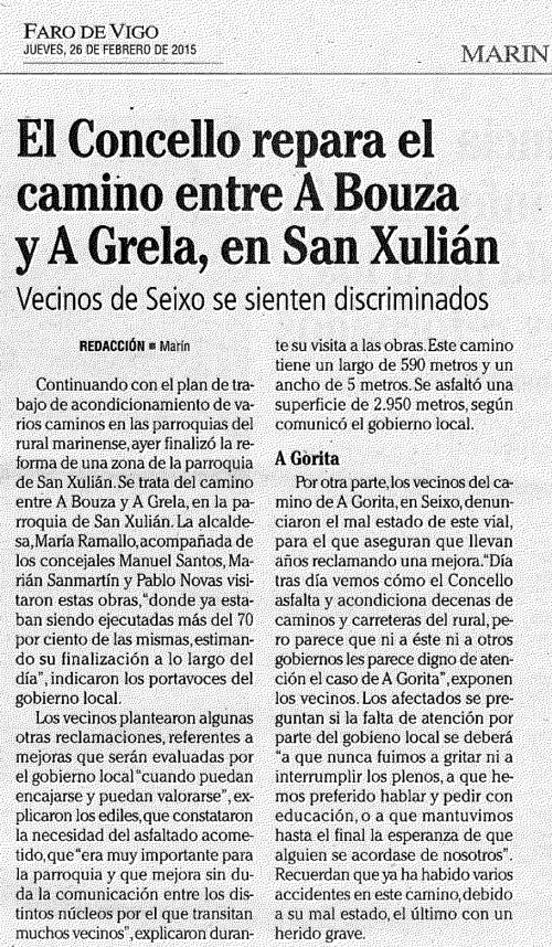 Faro, 26 febreiro 2015.