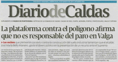 Diario, 4 de marzo 2015.