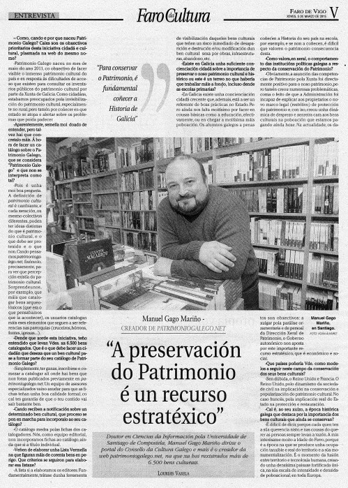 Faro, 5 de marzo 2015.