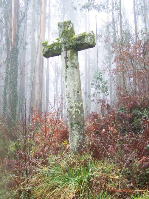 Cruceiro ao carón de Chan de Armada.
