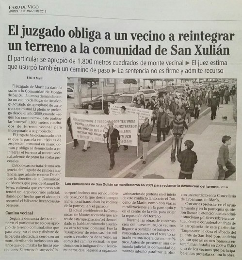 Faro, 15 de marzo 2015.