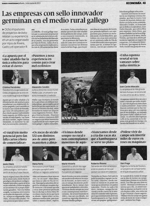 Diario, 14 marzo 2015