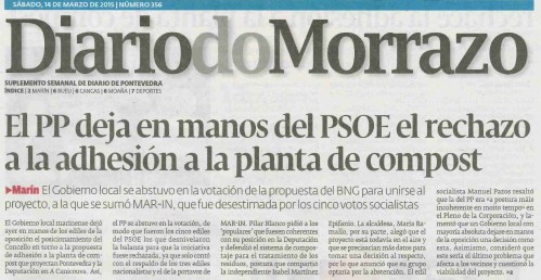 Diario, 14 marzo 2015