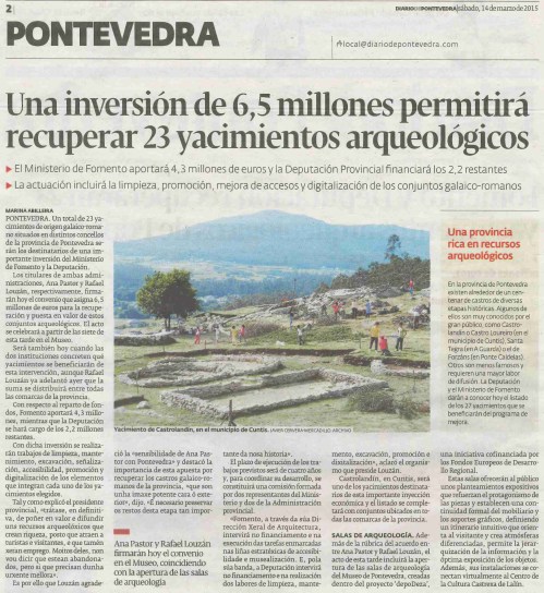 Diario, 14 de marzo 2015.