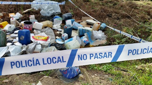 Verquido contaminante no Monte Pituco.