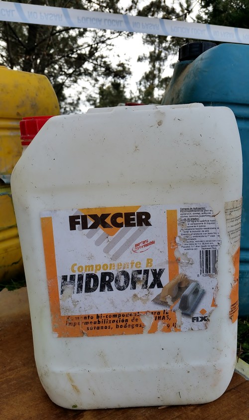 Verquido contaminante no Monte Pituco.