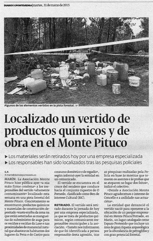 Diario, 31 marzo 2015