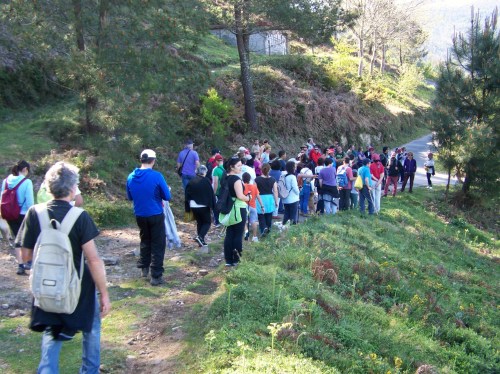 Roteiro pola protección do Monte Pituco (Pornedo).