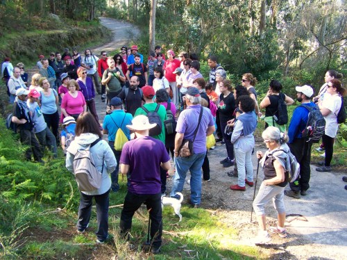 Roteiro pola protección do Monte Pituco (Pornedo).