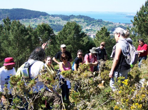 Roteiro pola protección do Monte Pituco (Pornedo).