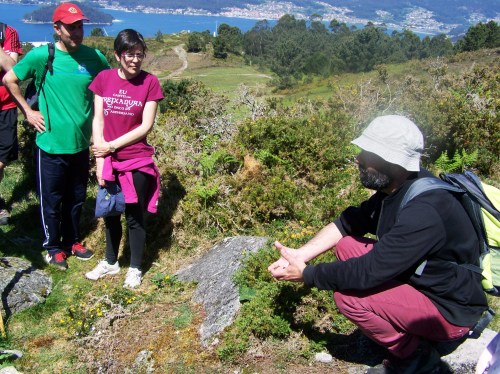 Roteiro pola protección do Monte Pituco (Pornedo).