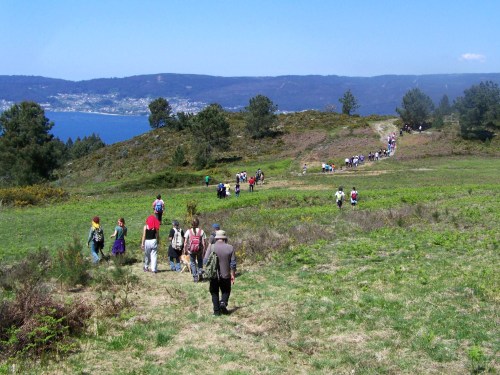 Roteiro pola protección do Monte Pituco (Pornedo).
