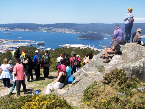 Roteiro pola protección do Monte Pituco (Pornedo).