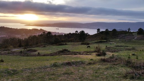 Paisaxe dende o Alto do Pornedo