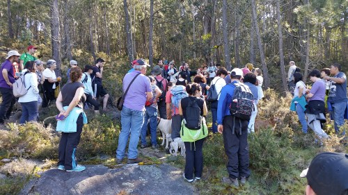 Roteiro pola protección do Monte Pituco (Pornedo).