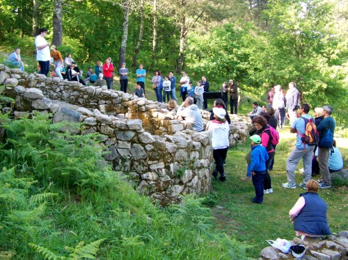 Visita ao Castro da Subidá con Ronsel.